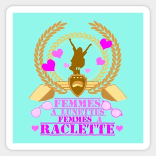 Raclette power Sticker